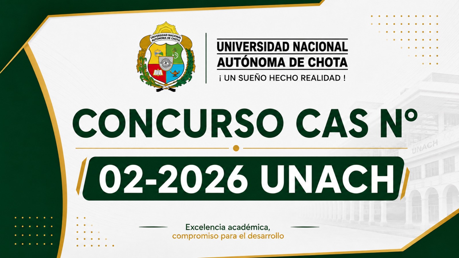 CONCURSO CAS Nº 02-2026-UNACH